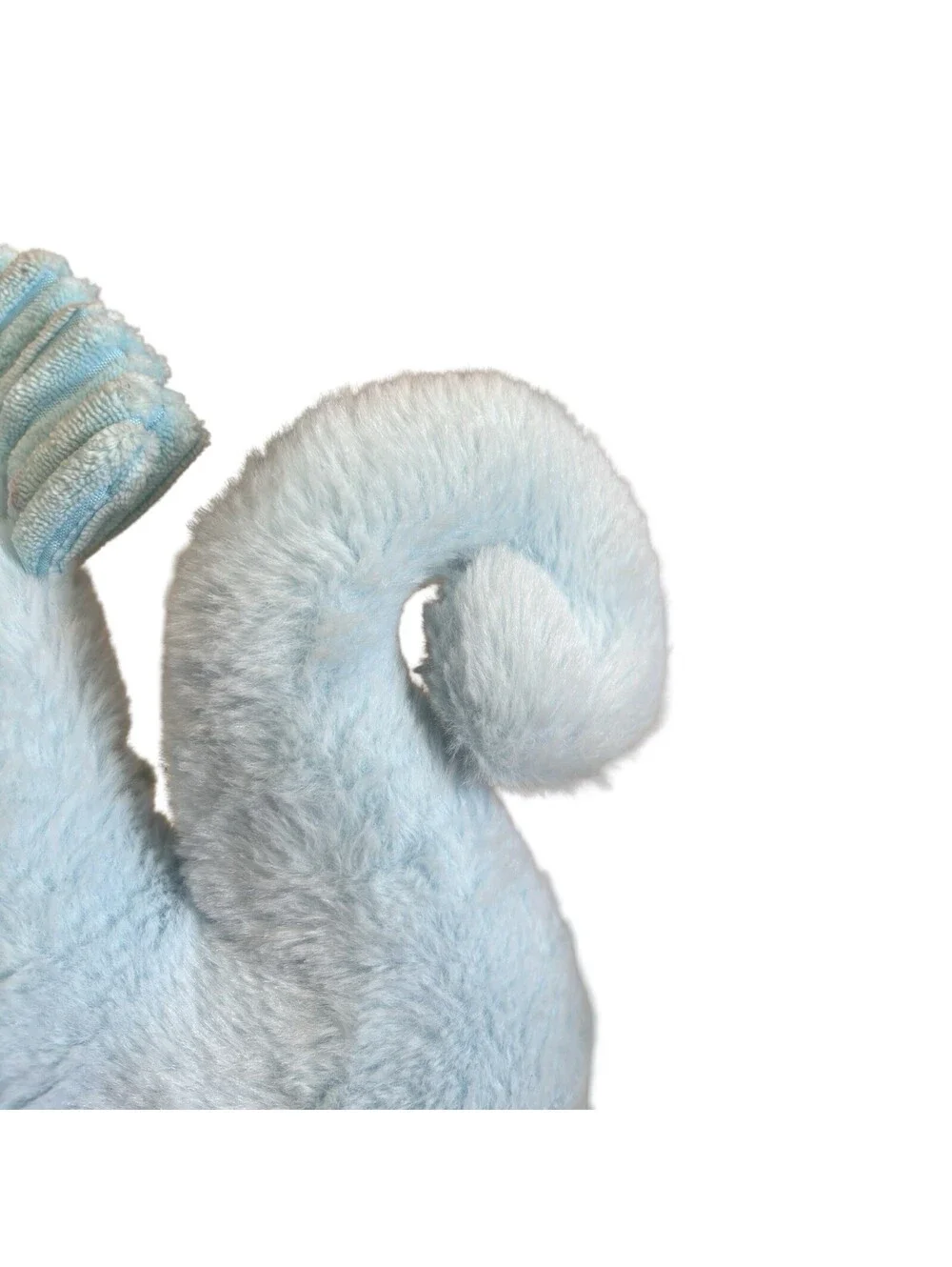 Bear Factory 2001 Blue Seahorse Stuffy Made W/ Recycled Fabrics Stuffed Animal